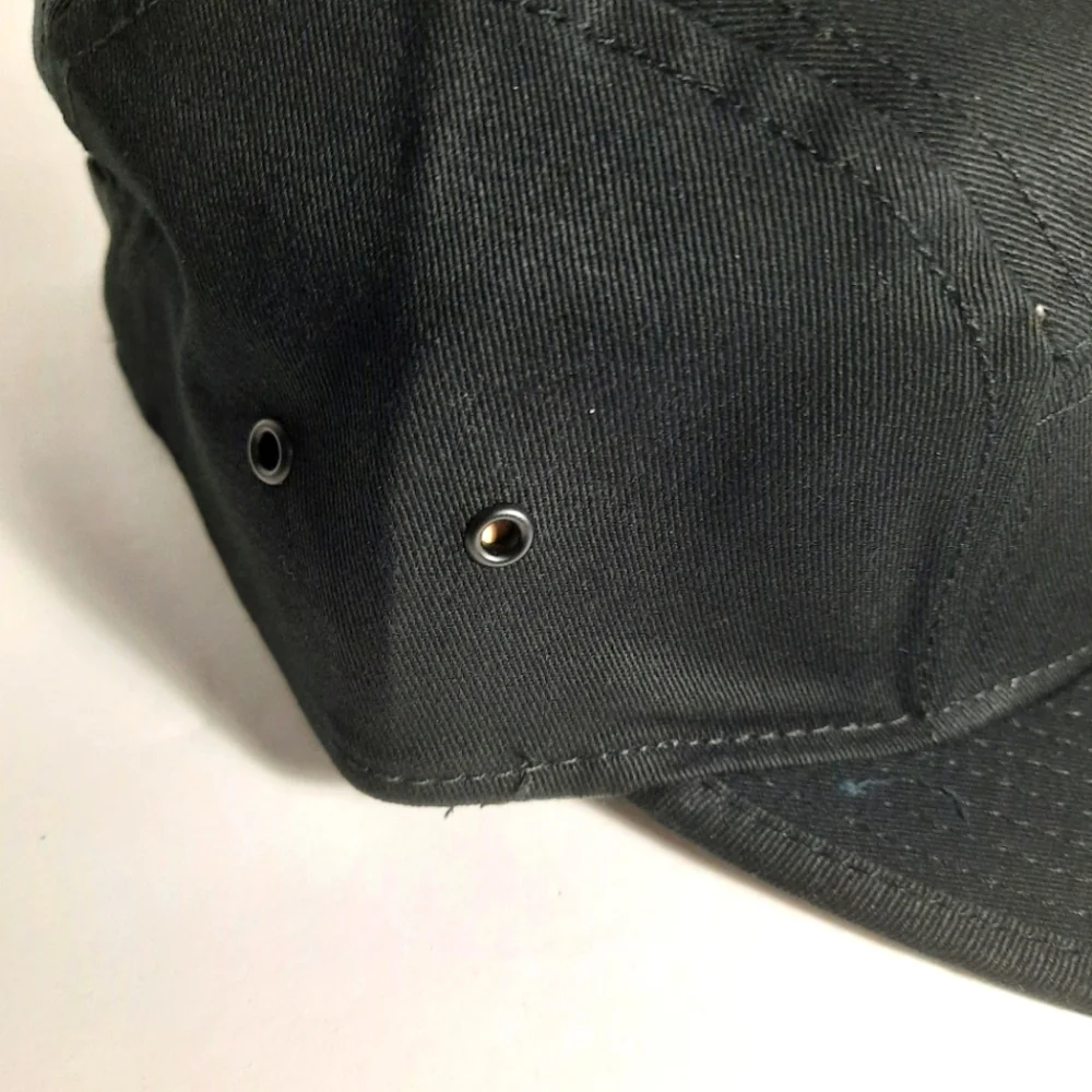 NEW Long Beach State Dirtbags Logo 5 Panel Camper Strapback Hat BLACK - Picture 5 of 5